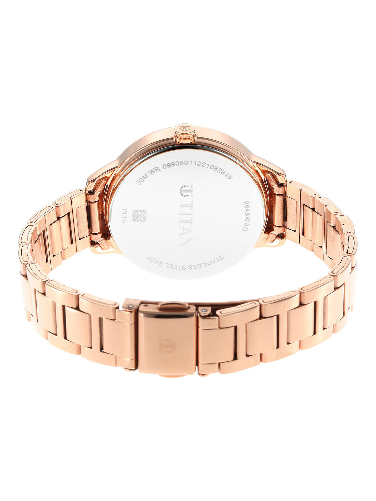 2648WM02-Rose Gold Dial Analog Watch for Women | W92 - view 5