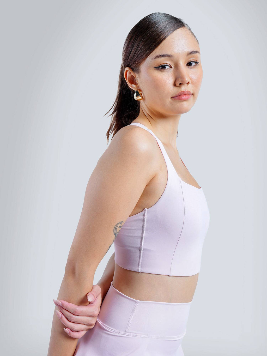 Pink Ultra Support Sports Bra | sb09 - view 6