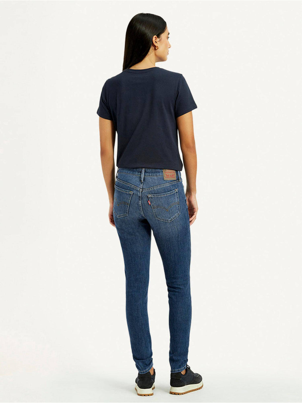 Women 711 Blue Skinny Fit Jeans | BG78 - view 3