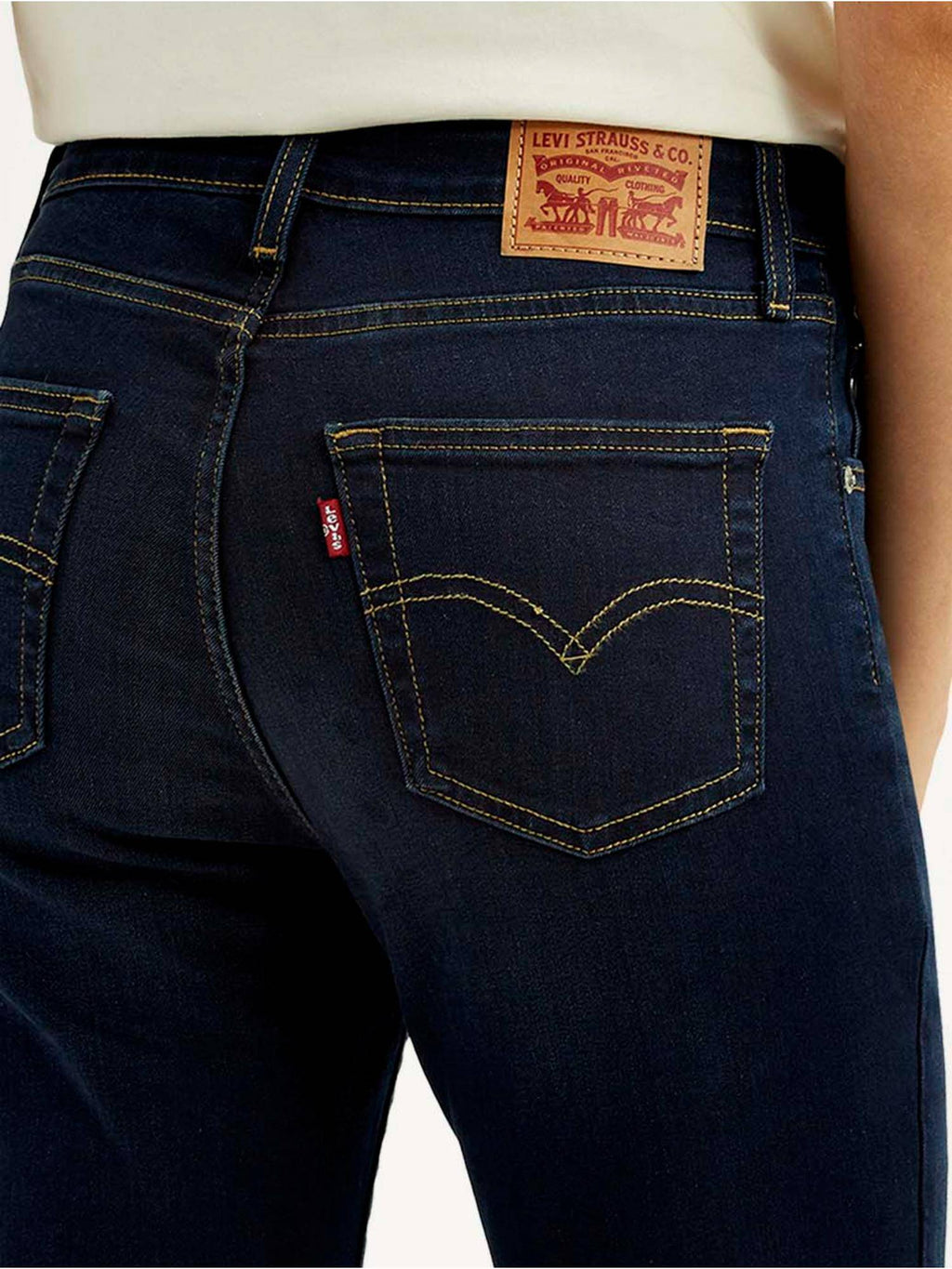 Women 725 Blue Bootcut Jeans | BG78 - view 3
