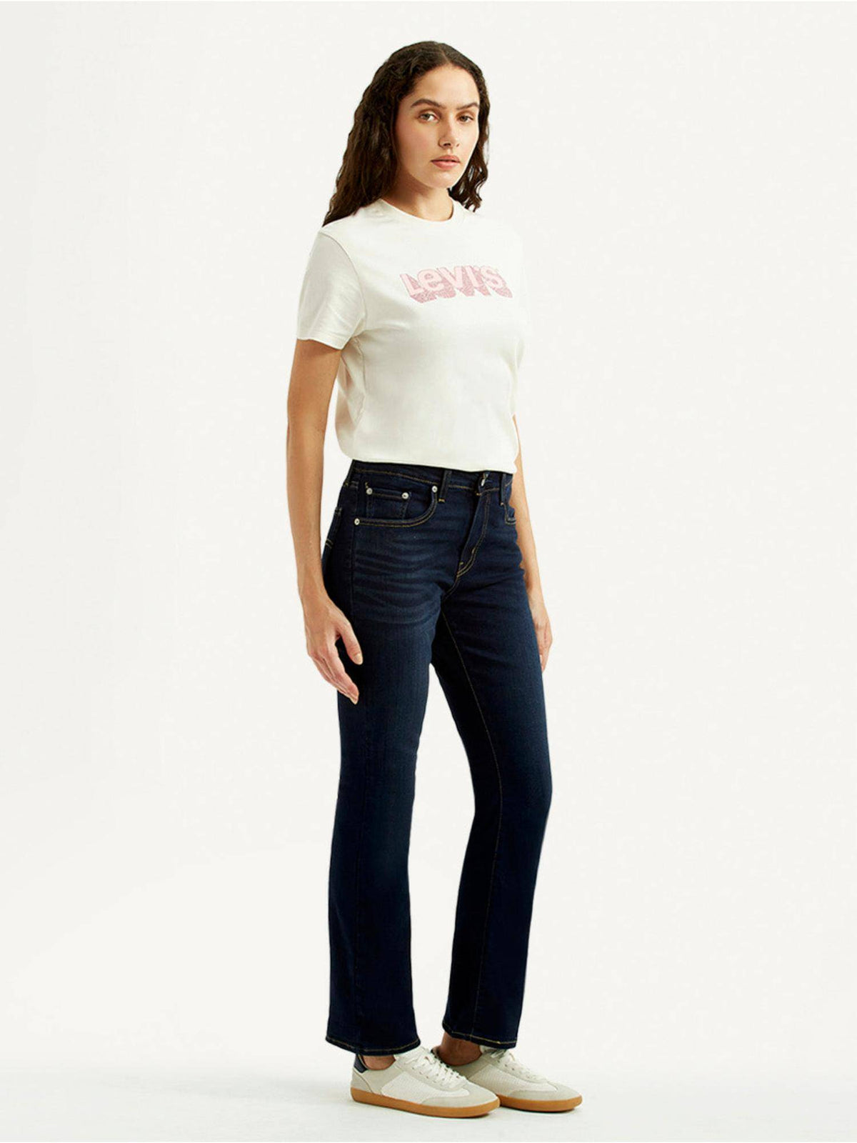 Women 725 Blue Bootcut Jeans | BG78 - view 4
