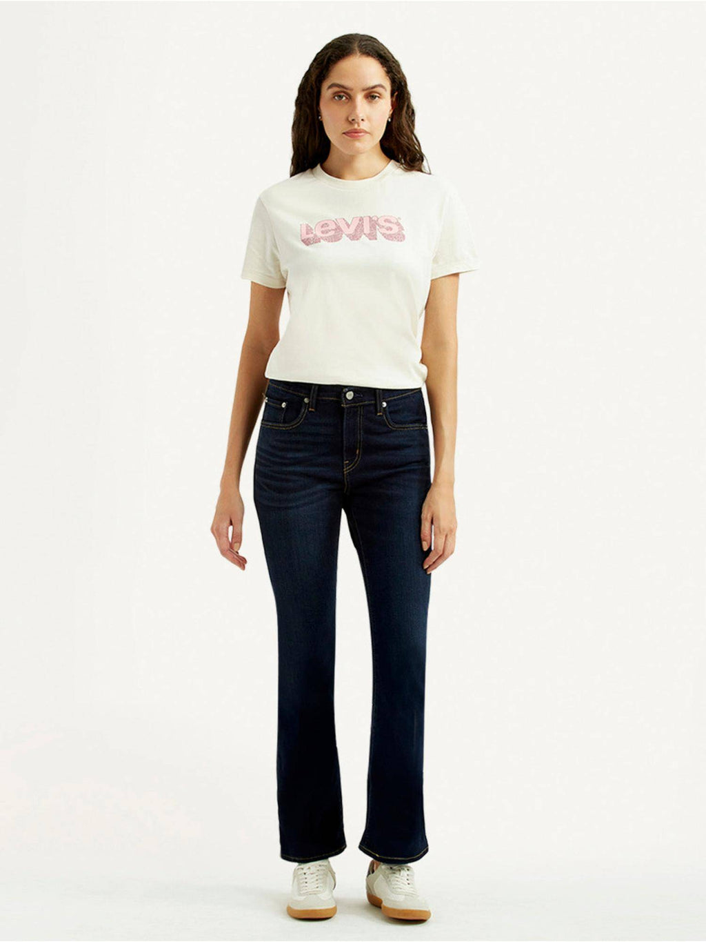 Women 725 Blue Bootcut Jeans | BG78 - view 6