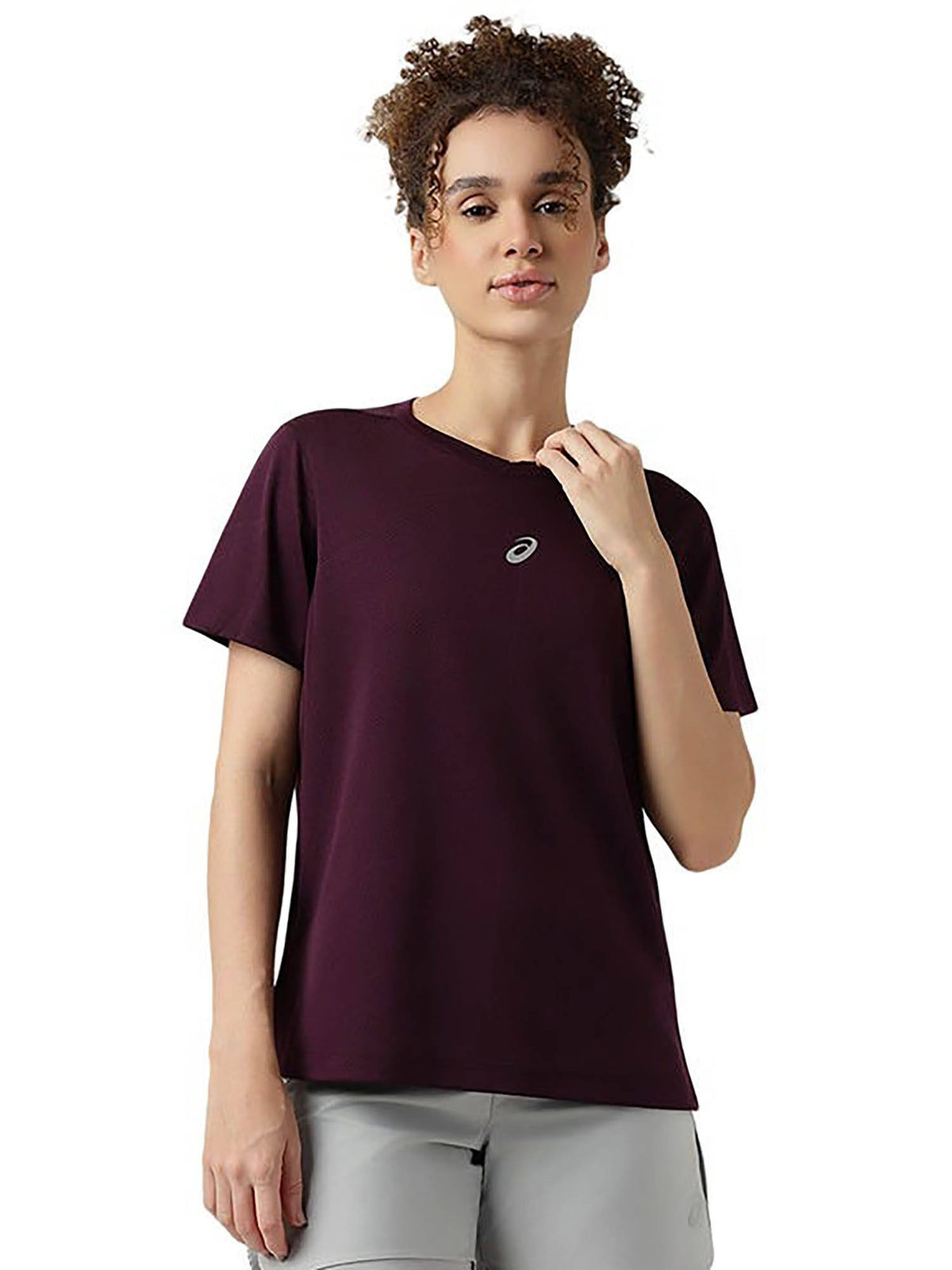 Wine Motion Inseam Panel Ss T-Shirt | TT89 - view 1