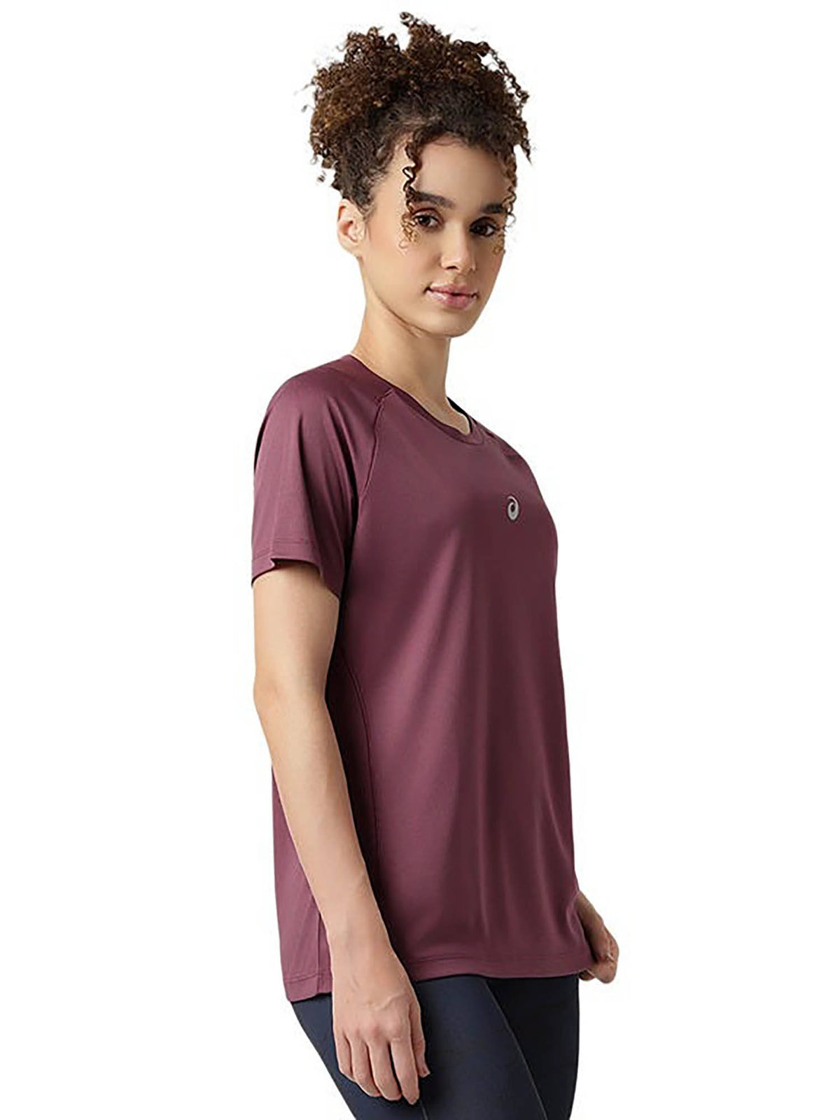 Wine Flow Line Raglan Ss T-Shirt | TS56 - view 4