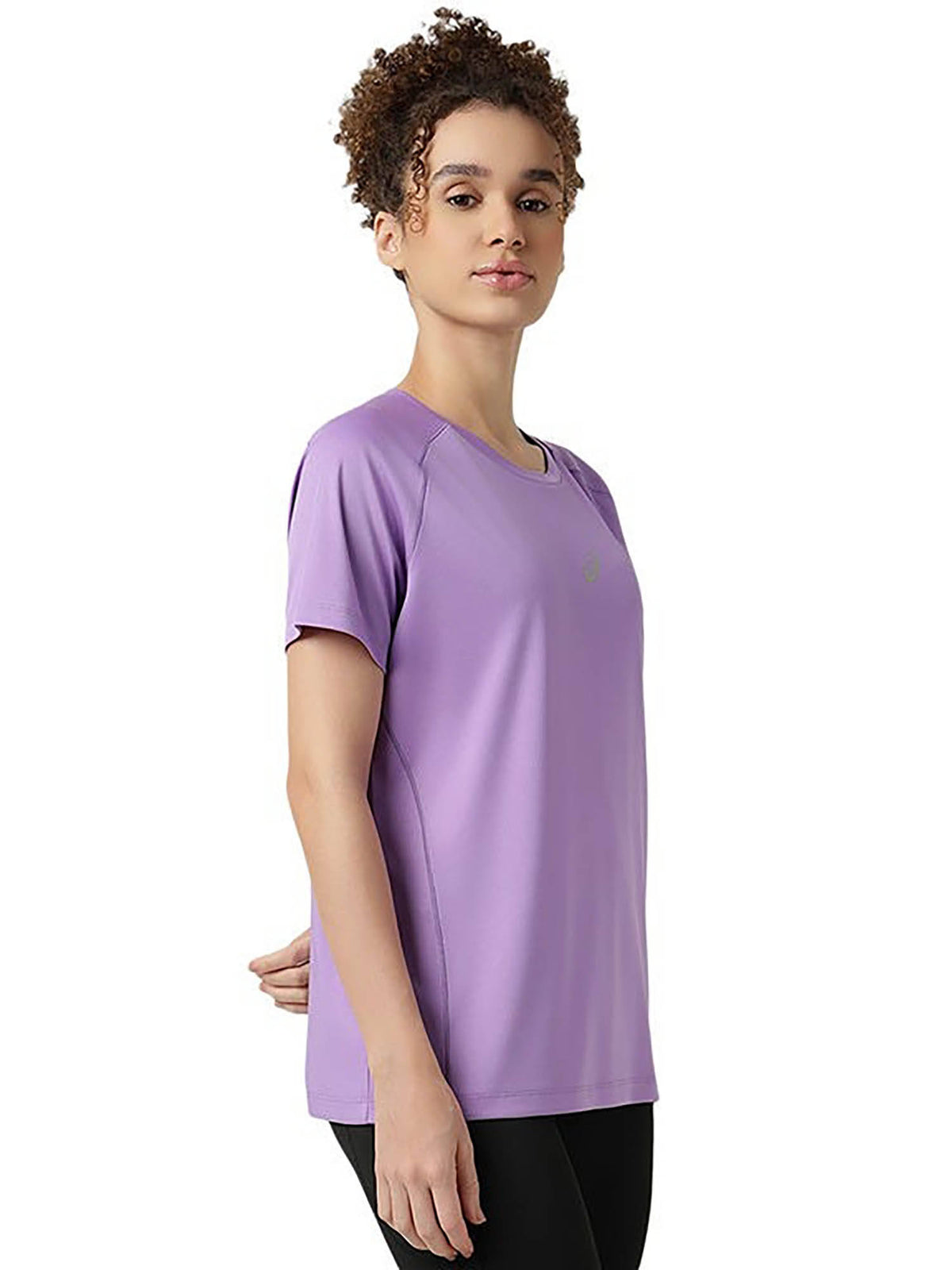 Purple Flow Line Raglan Ss T-Shirt | TT89 - view 4
