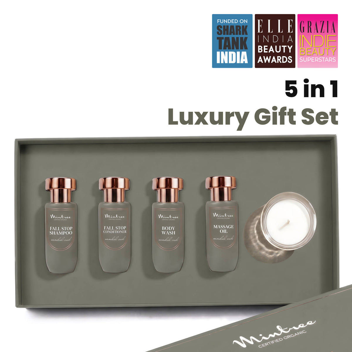 5 In 1 Unisex Bath And Hair Care Gift Box | H02 - view 1