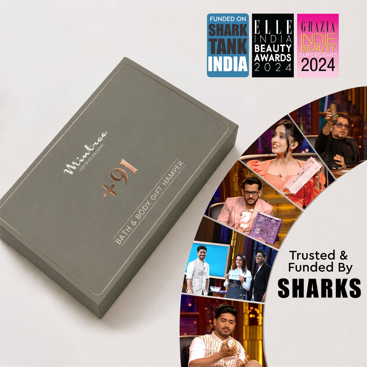 5 In 1 Unisex Bath And Hair Care Gift Box | H02 - view 4