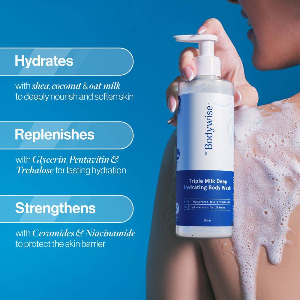 Triple Milk Deep Hydrating Body Wash - For Dry & Dehydrated Skin | BWS9 - view 4