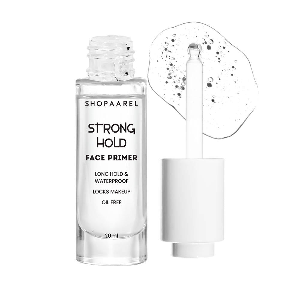 Strong Hold Face Primer Long Hold & Waterproof, Locks Makeup Oil Free - Clear Shade | F14 - view 1