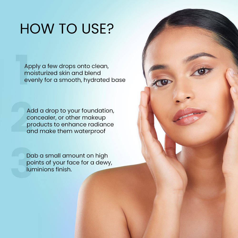 Strong Hold Face Primer Long Hold & Waterproof, Locks Makeup Oil Free - Clear Shade | F14 - view 4