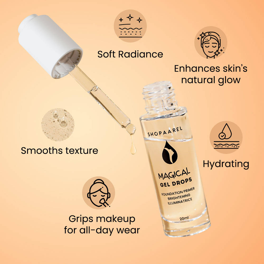 Magical Gel Drops, Face Primer, Soft Radiance, Luminous Finish - Clear | F14 - view 2