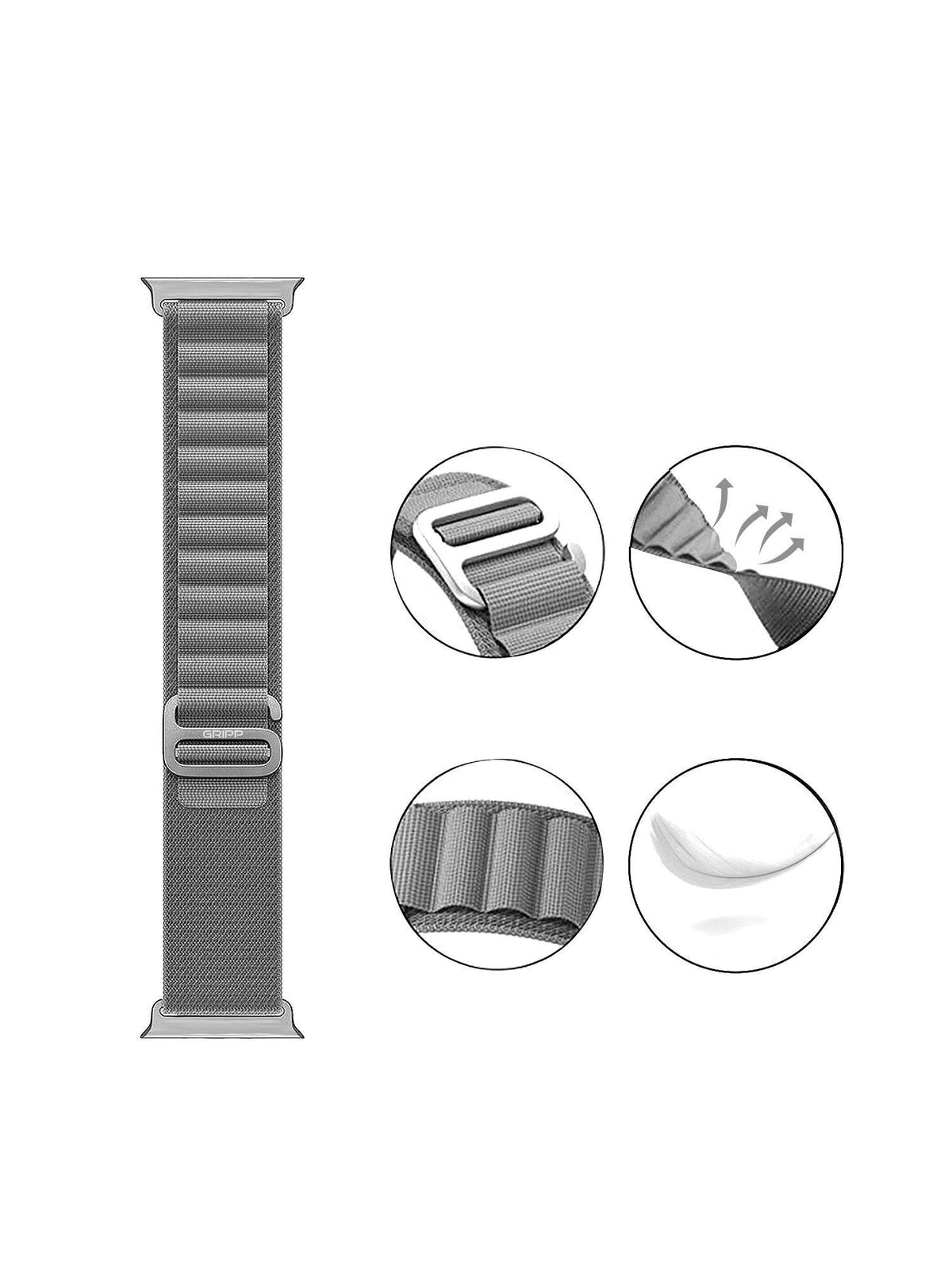 Glen Watch Strap 42/44/45/49 mm - Yellow | W92 - view 27