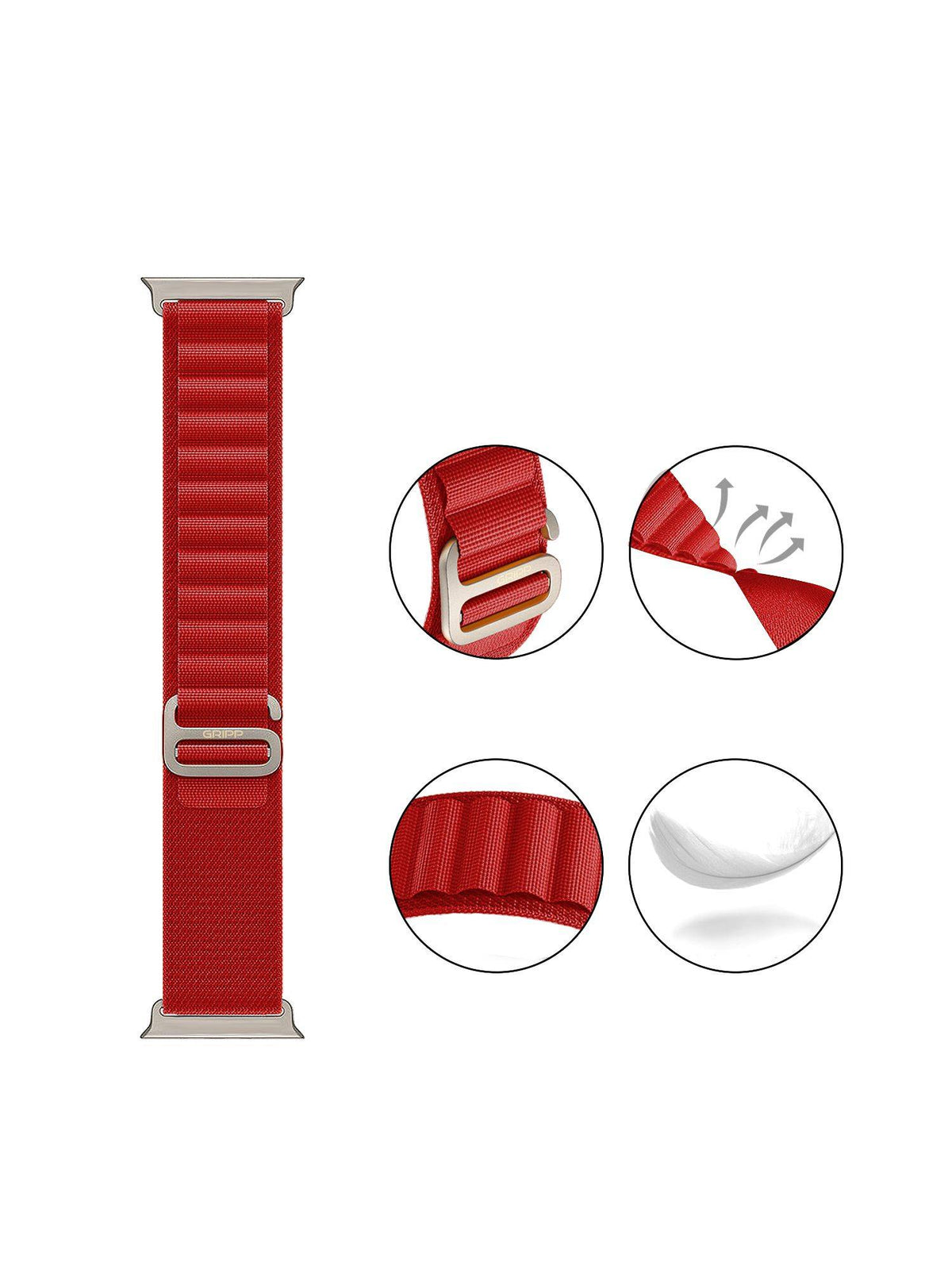 Glen Watch Strap 42/44/45/49 mm - Yellow | W92 - view 13