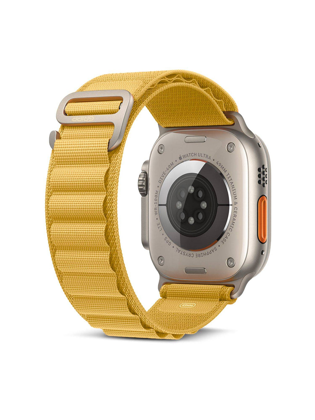 Glen Watch Strap 42/44/45/49 mm - Yellow | W92 - view 4