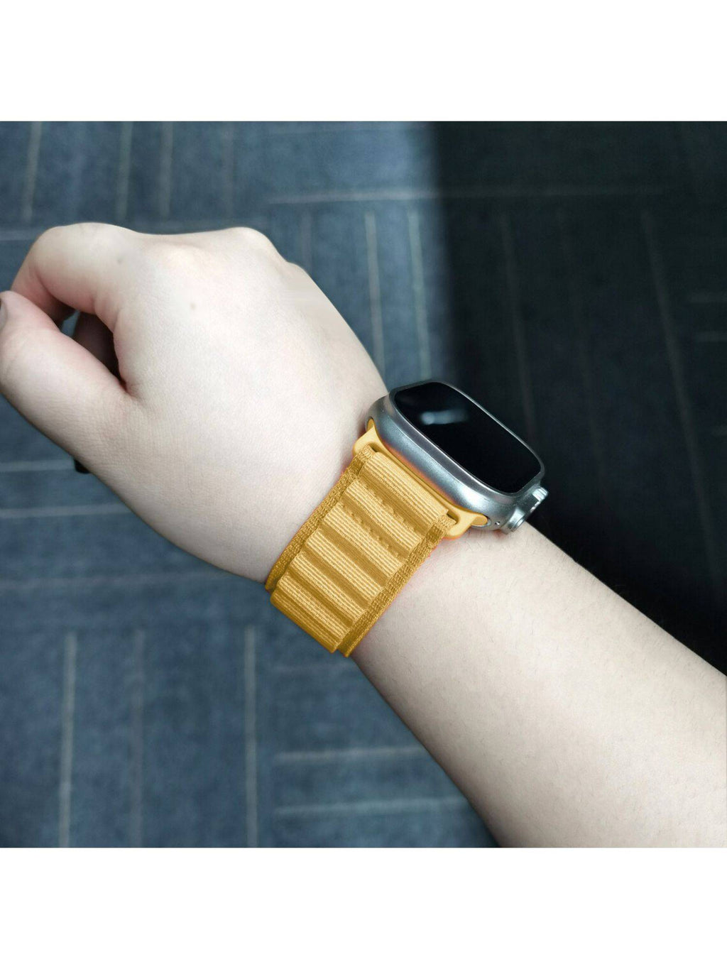 Glen Watch Strap 42/44/45/49 mm - Yellow | W92 - view 7