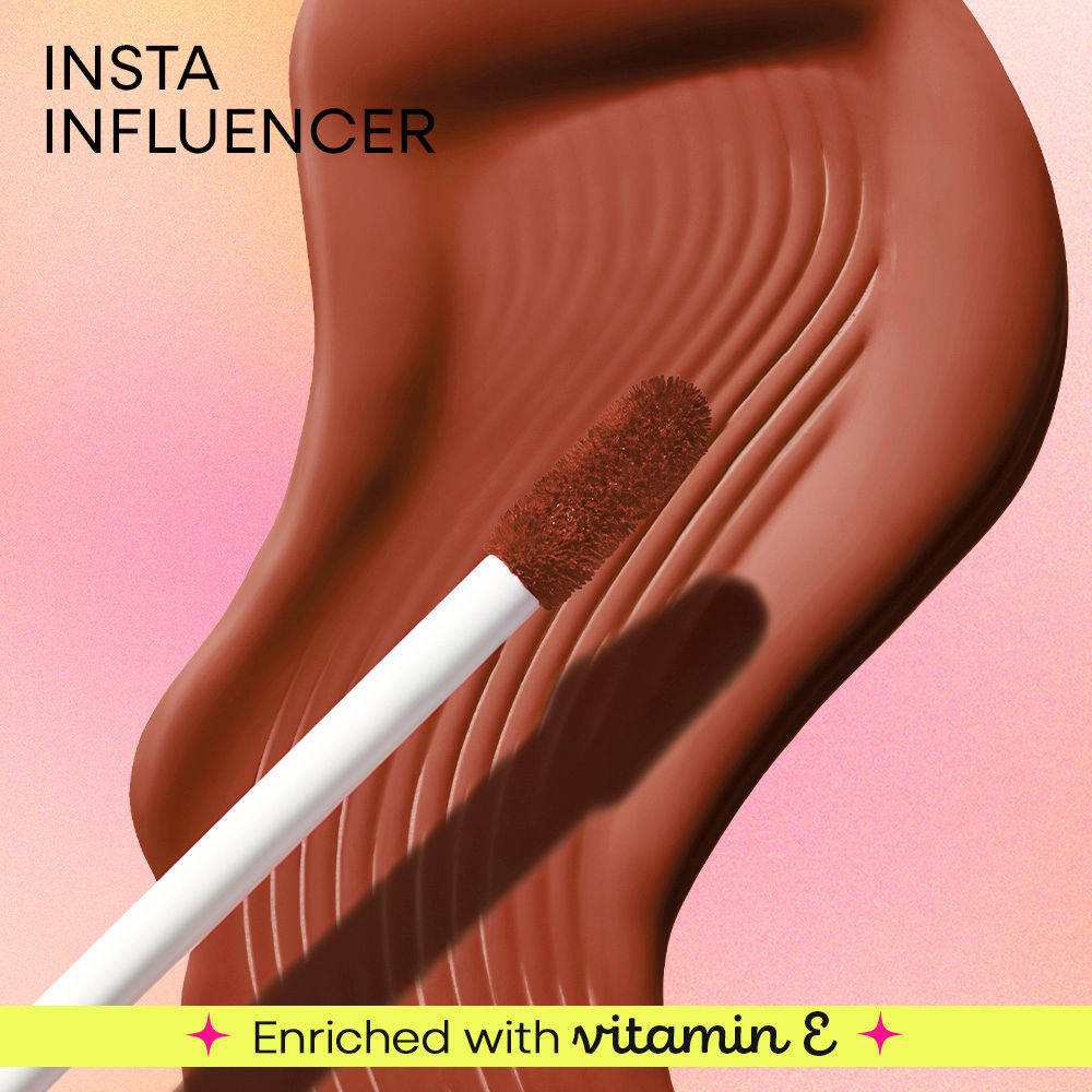 Nykaa All Day Matte Long Lasting Transferproof Liquid Lipstick | L12 - view 63