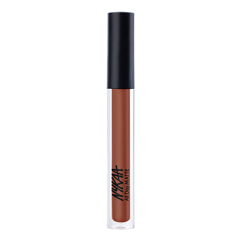 Nykaa All Day Matte Long Lasting Transferproof Liquid Lipstick | L12 - view 67