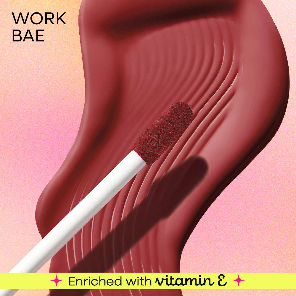 Nykaa All Day Matte Long Lasting Transferproof Liquid Lipstick | L12 - view 99