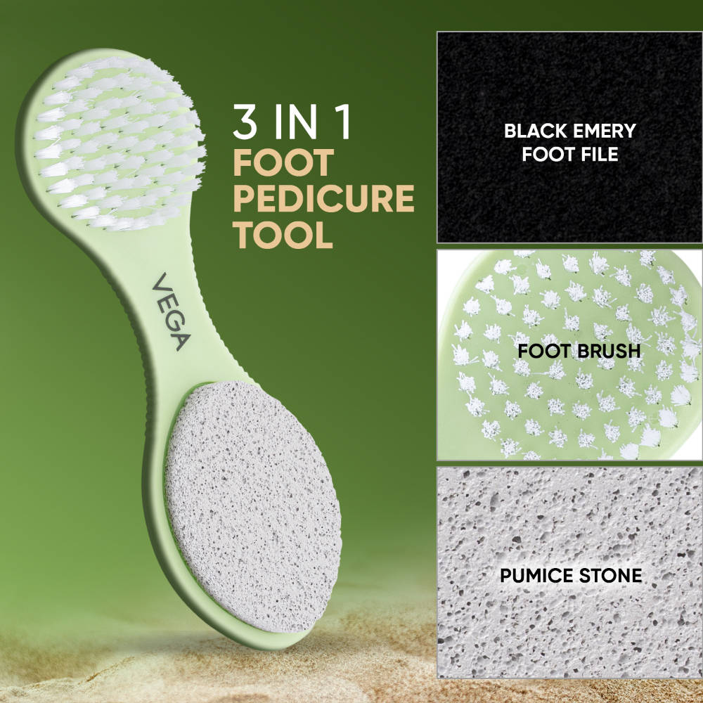 3 In 1 Pedicure Tool- Callus Remover & Pedicure Tool For Wet & Dry Feet - PD 20 | T32 - view 3