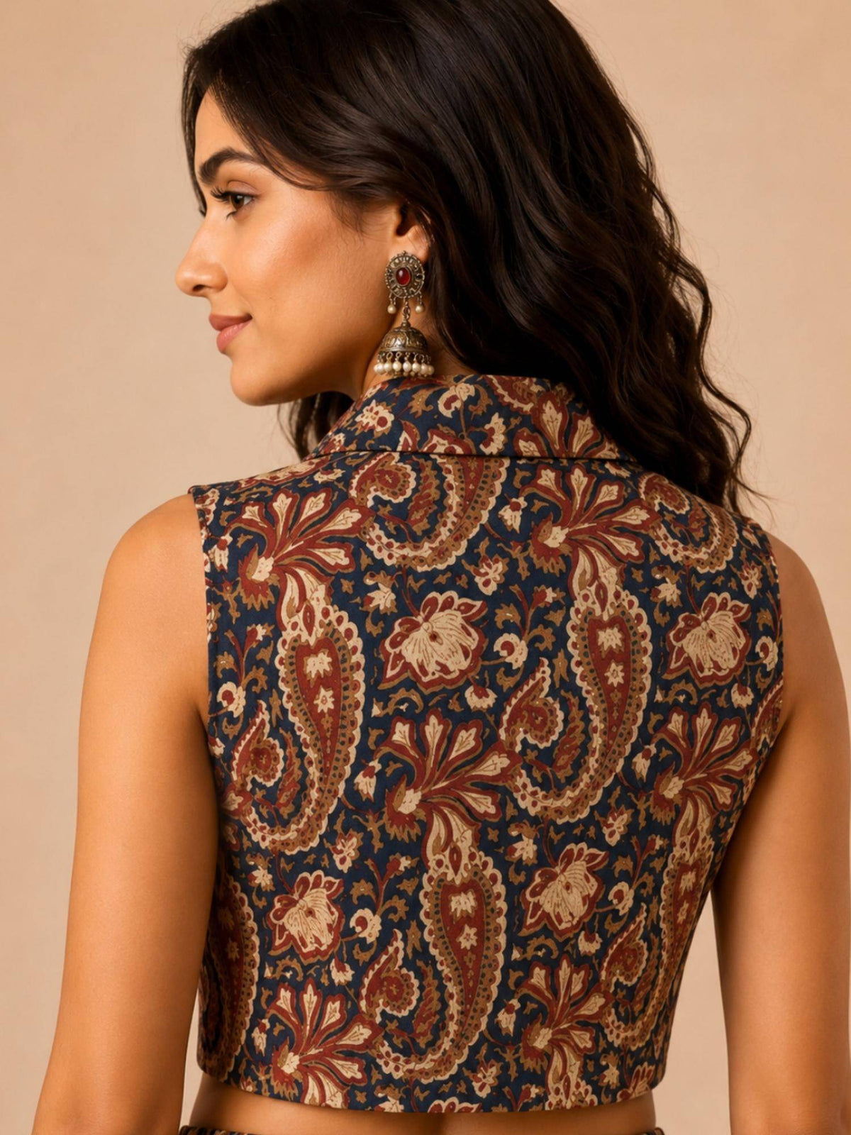Women Paisley Print Ethnic Shirt | S67 - view 5