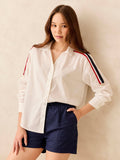White Side Striped Full Sleeve Shirt | S67 - view 1