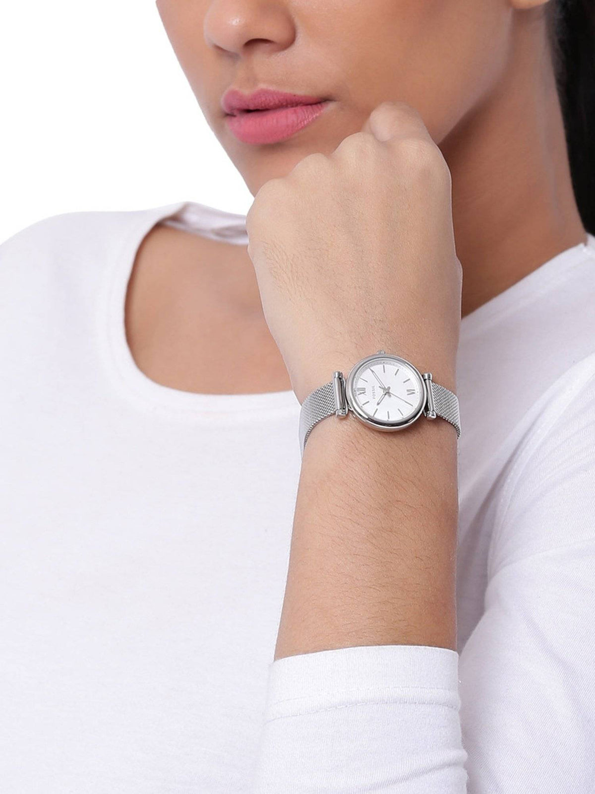 ES4432 Carlie Silver Watch For Women | W92 - view 5