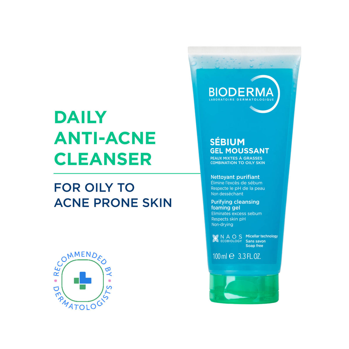 Cleanser - Sebium Gel Moussant - Acne Defence Cleanser For Oily Acne Prone Skin | B20 - view 13