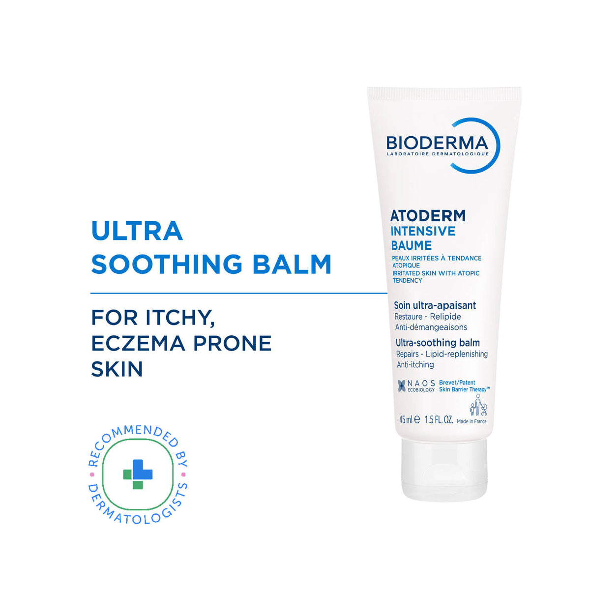 Anti-Itching Balm-Atoderm Intensive Baume-Ceramides & Canola Oil-Eczema Prone Skin | FC3 - view 1