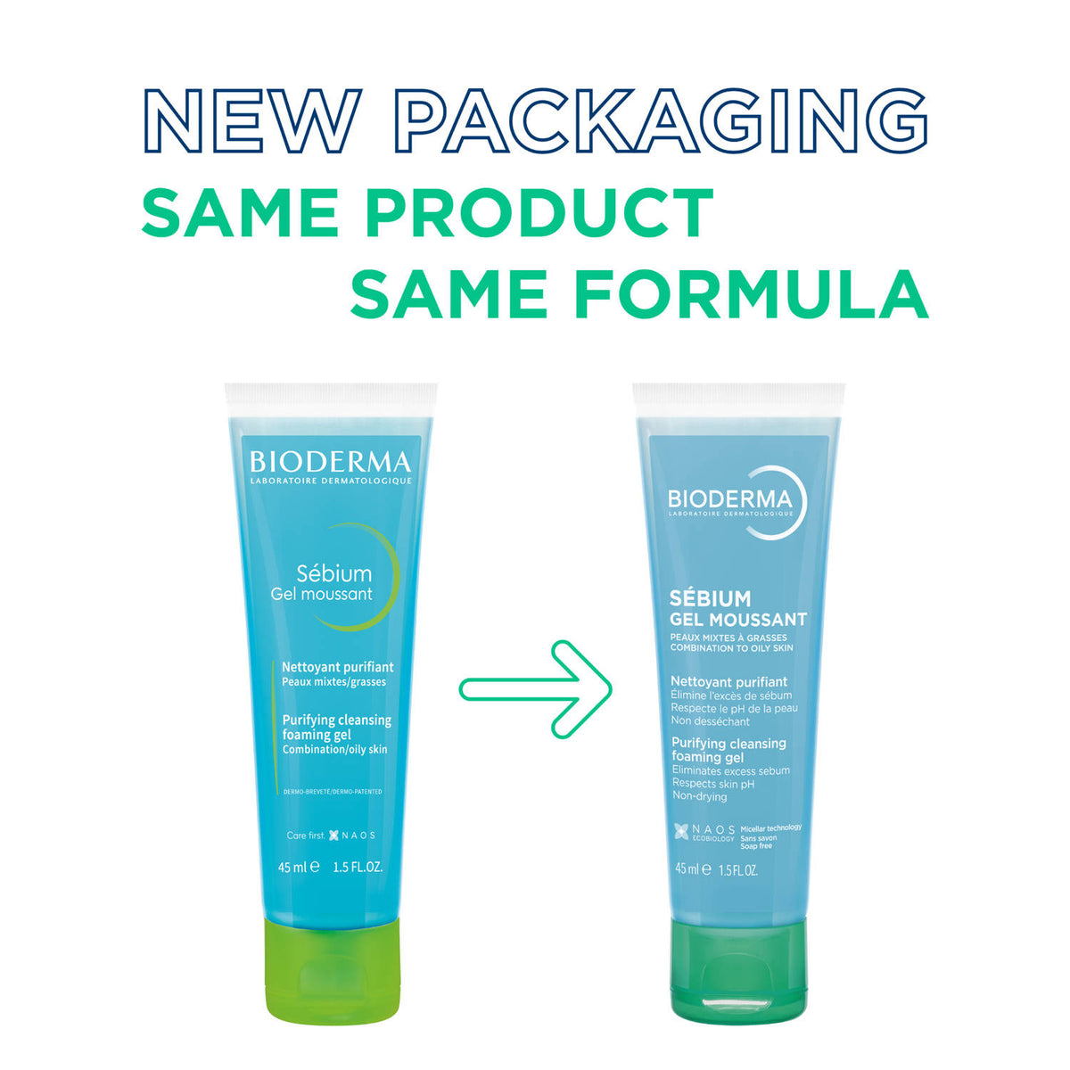Cleanser - Sebium Gel Moussant - Acne Defence Cleanser For Oily Acne Prone Skin | FC3 - view 2