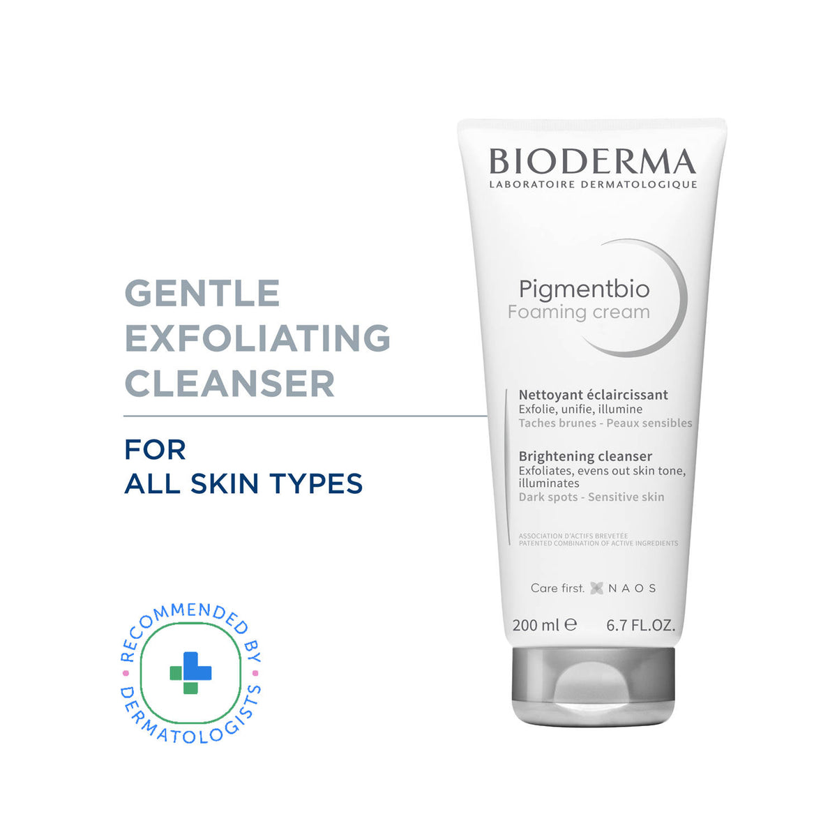 Pigmentbio Foaming Cream Brightening Exfoliating Cleanser | B20 - view 1
