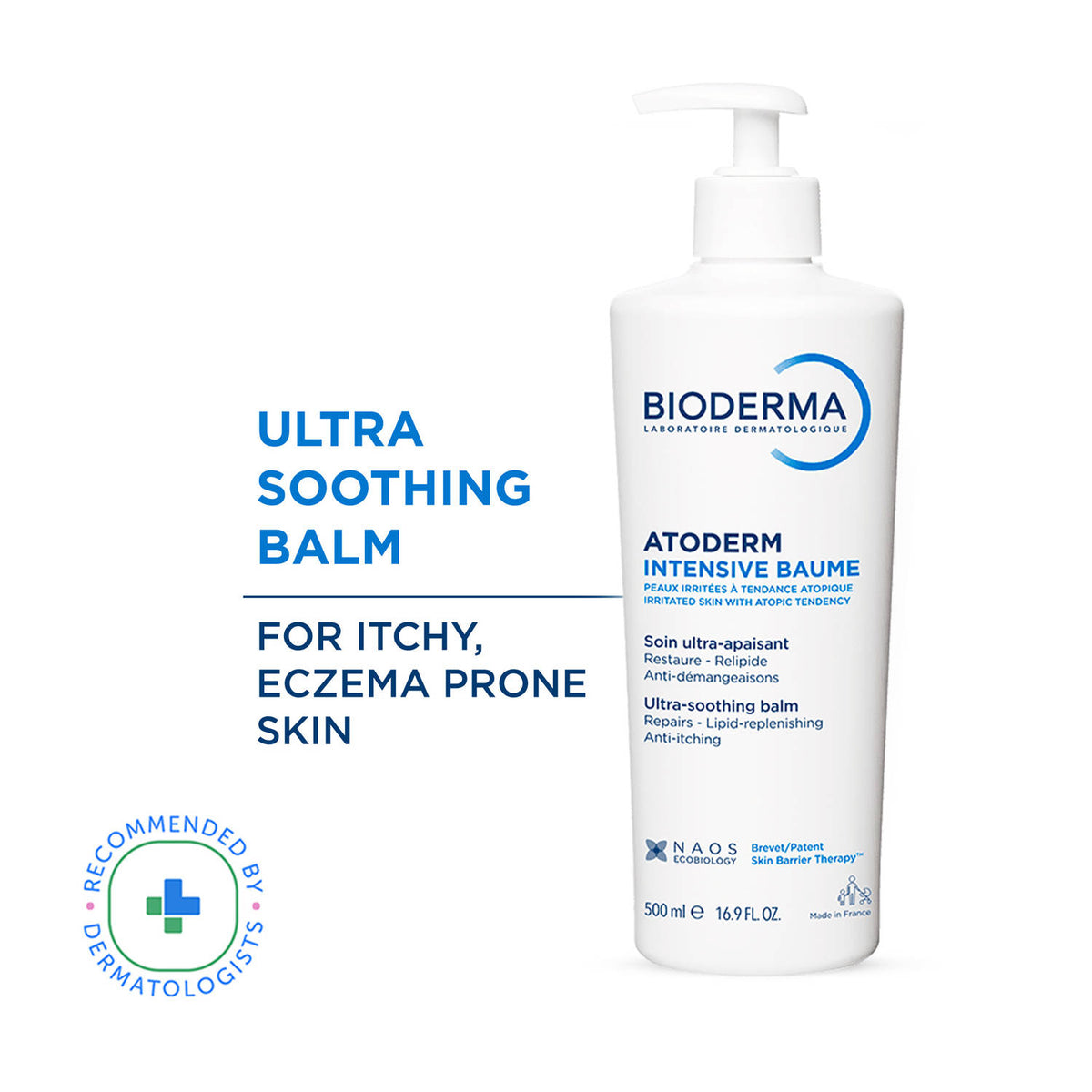 Anti-Itching Balm-Atoderm Intensive Baume-Ceramides & Canola Oil-Eczema Prone Skin | FC3 - view 1