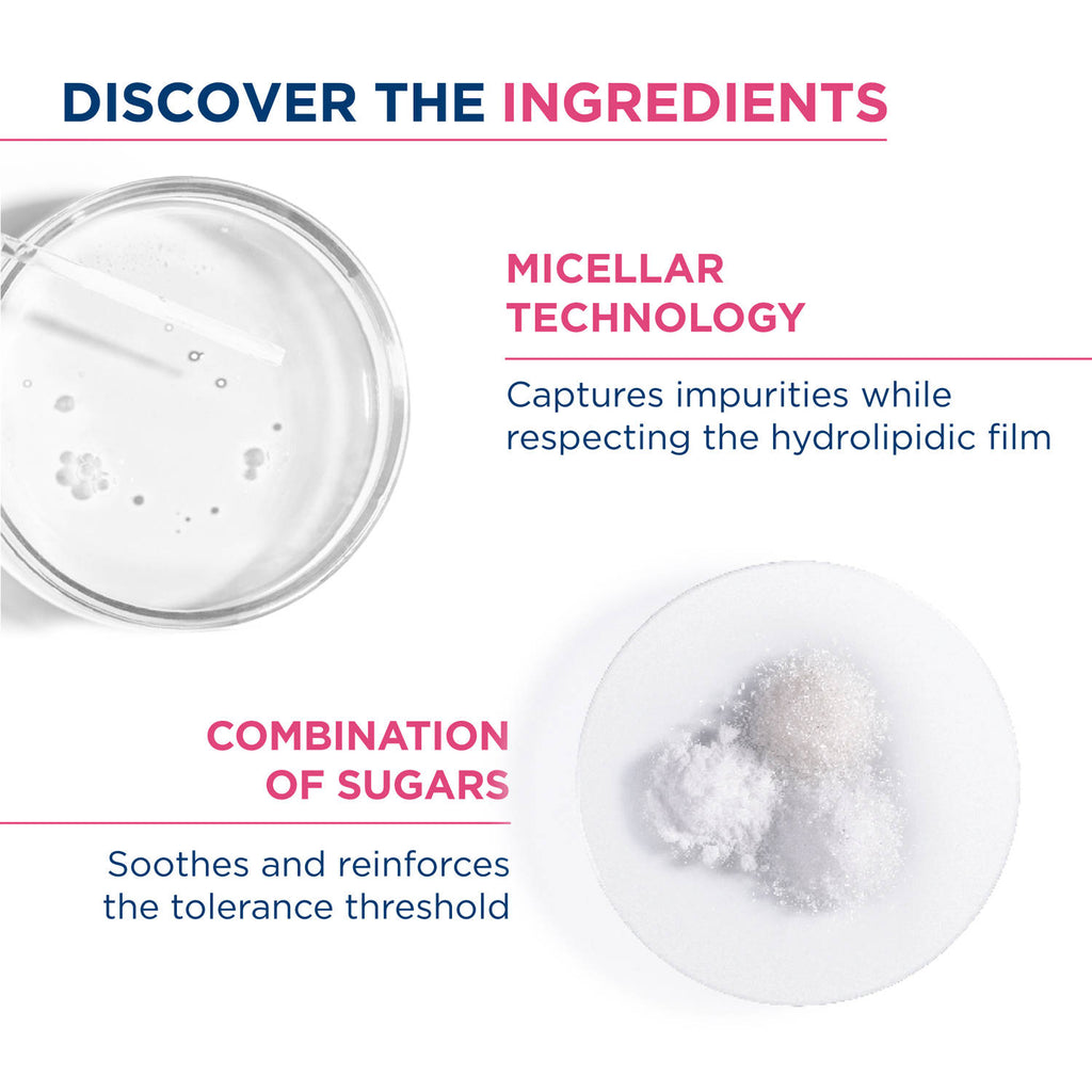 Dermatological Micellar Water Sensibio H2O - Gently Removes Makeup Prevents Clogged Pores | B20 - view 3