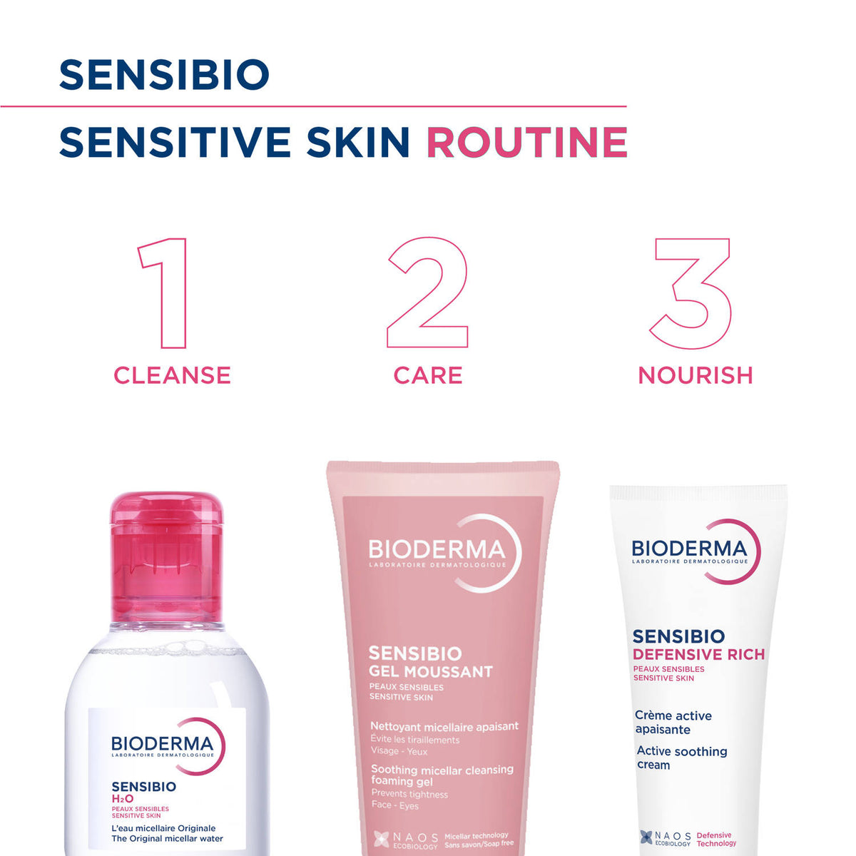 Dermatological Micellar Water Sensibio H2O - Gently Removes Makeup Prevents Clogged Pores | B20 - view 9