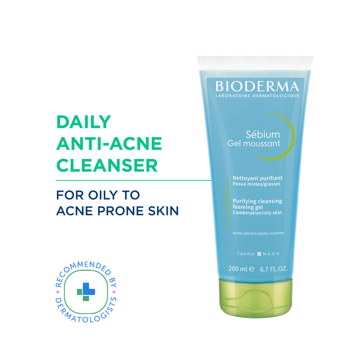 Cleanser - Sebium Gel Moussant - Acne Defence Cleanser For Oily Acne Prone Skin | FC3 - view 25