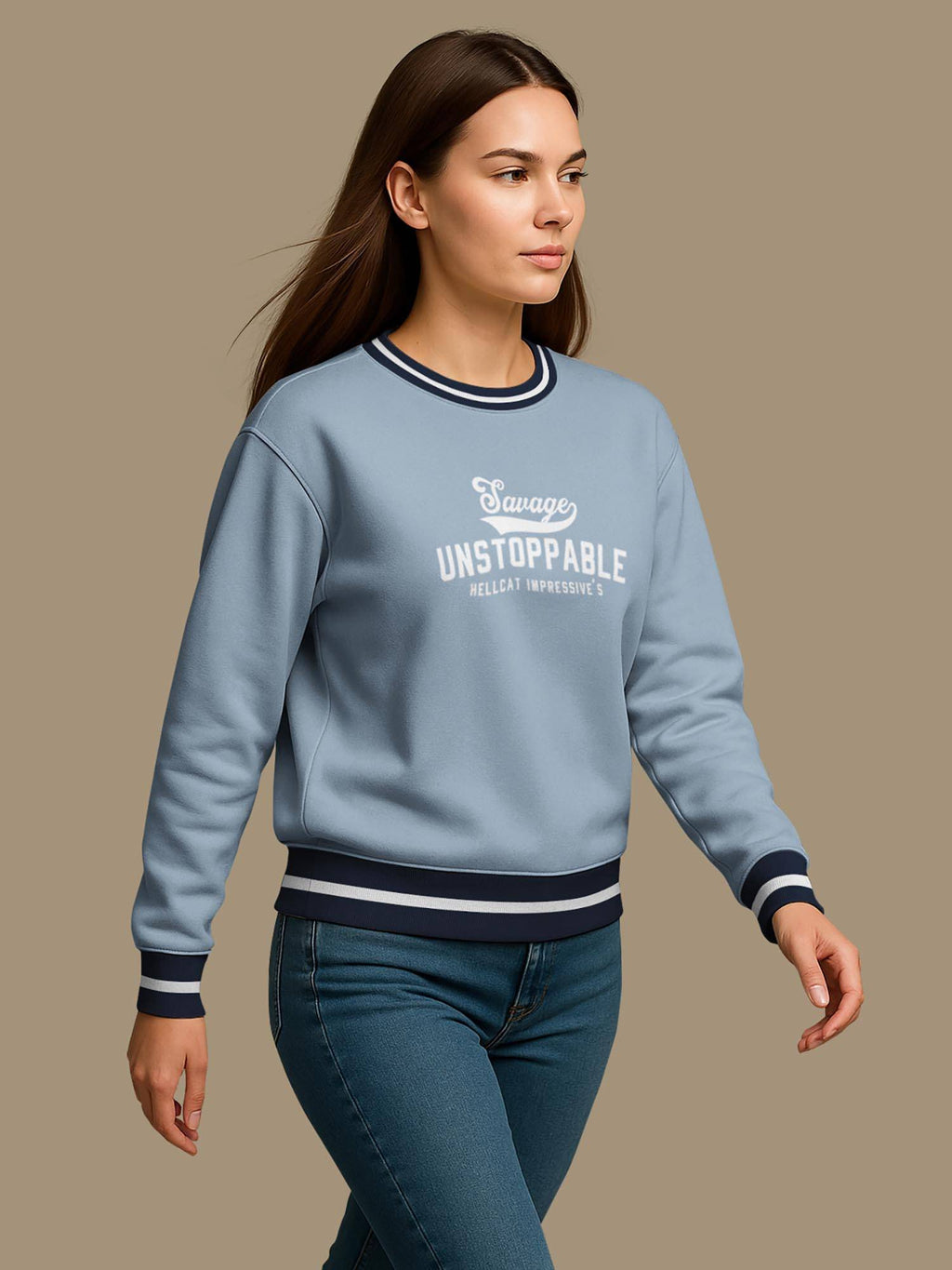 Pink Typography Regular Sweatshirt | SS90 - view 24