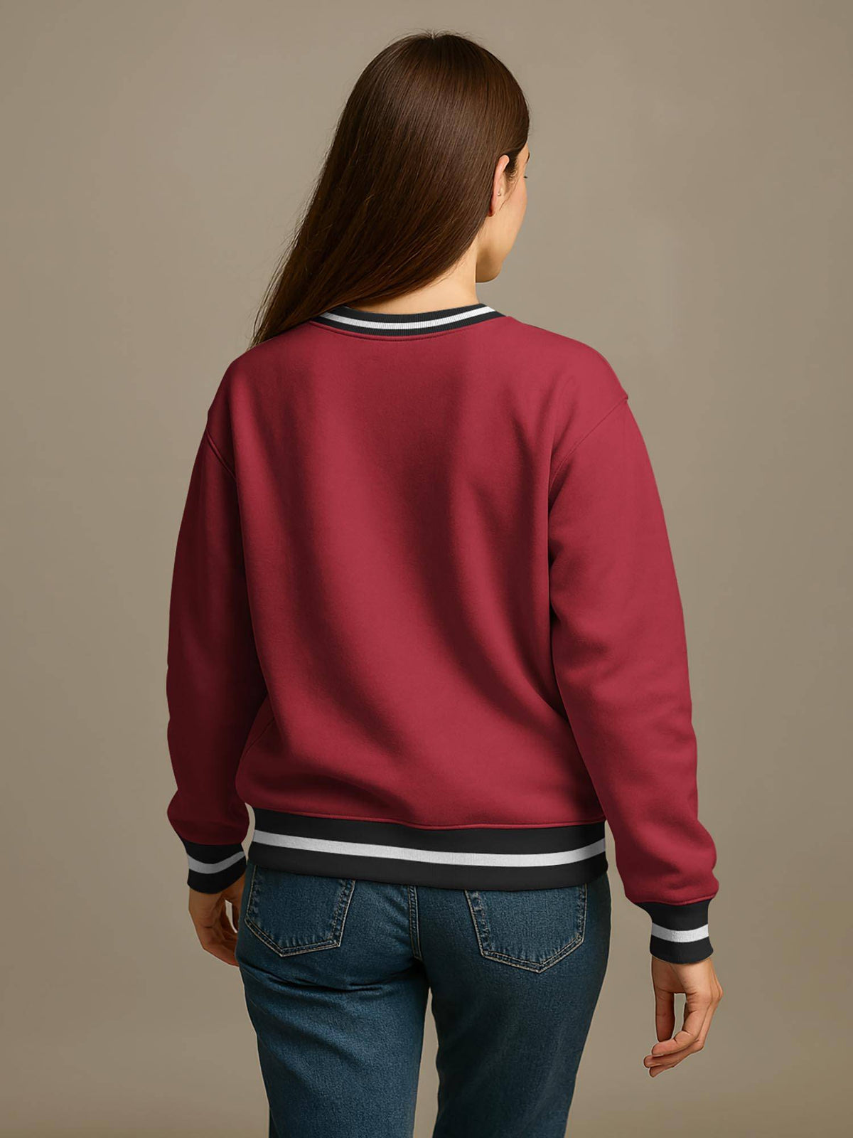 Pink Typography Regular Sweatshirt | SS90 - view 8