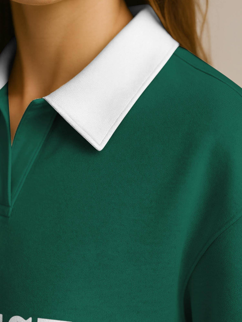 Green Typography Regular Polo T-Shirt | PW43 - view 2