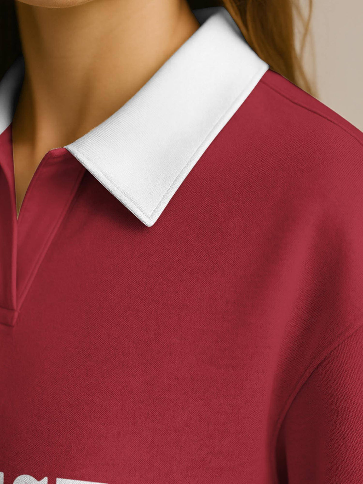 Maroon Typography Regular Polo T-Shirt | PW43 - view 2