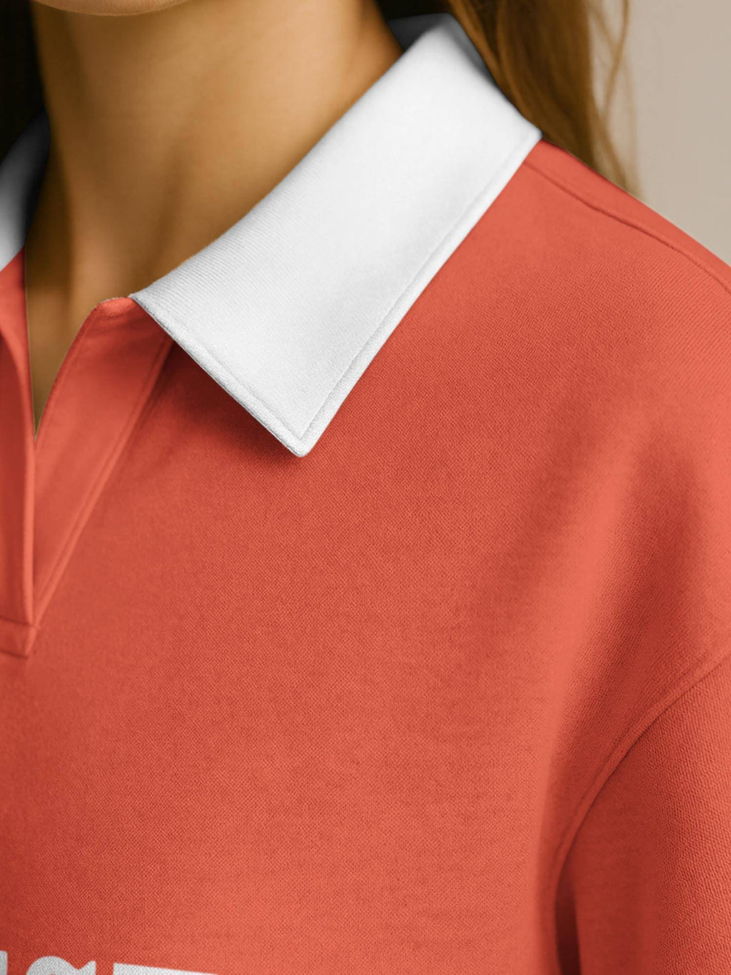 Orange Typography Regular Polo T-Shirt | PW43 - view 2