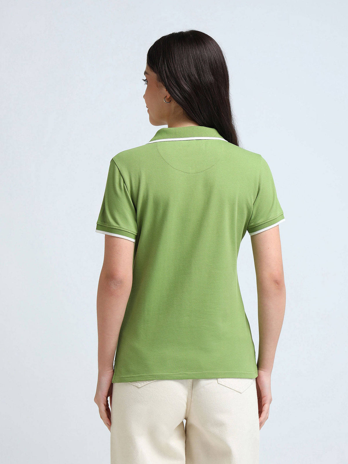 Open Placket Pique Polo T-Shirt | U89 - view 5