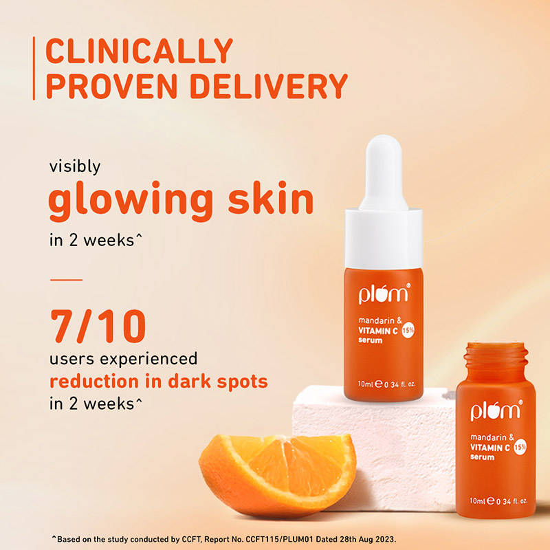 15% Vitamin C Glow Face Serum - Dermat Tested To Fight Dark Spots- Pigmentation & Dull Skin | Z8 - view 2