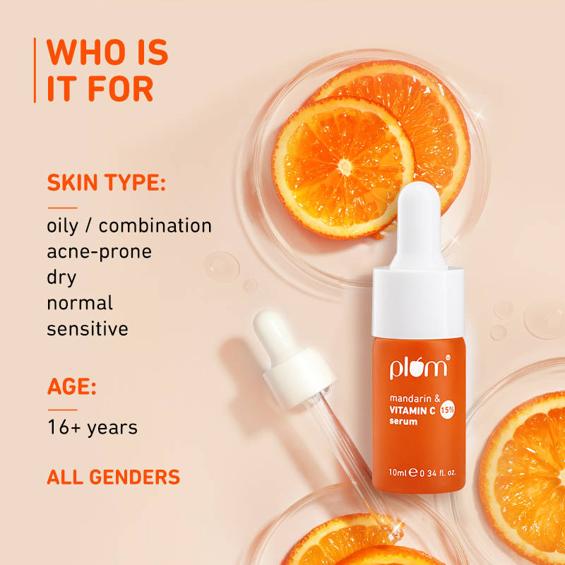 15% Vitamin C Glow Face Serum - Dermat Tested To Fight Dark Spots- Pigmentation & Dull Skin | Z8 - view 5