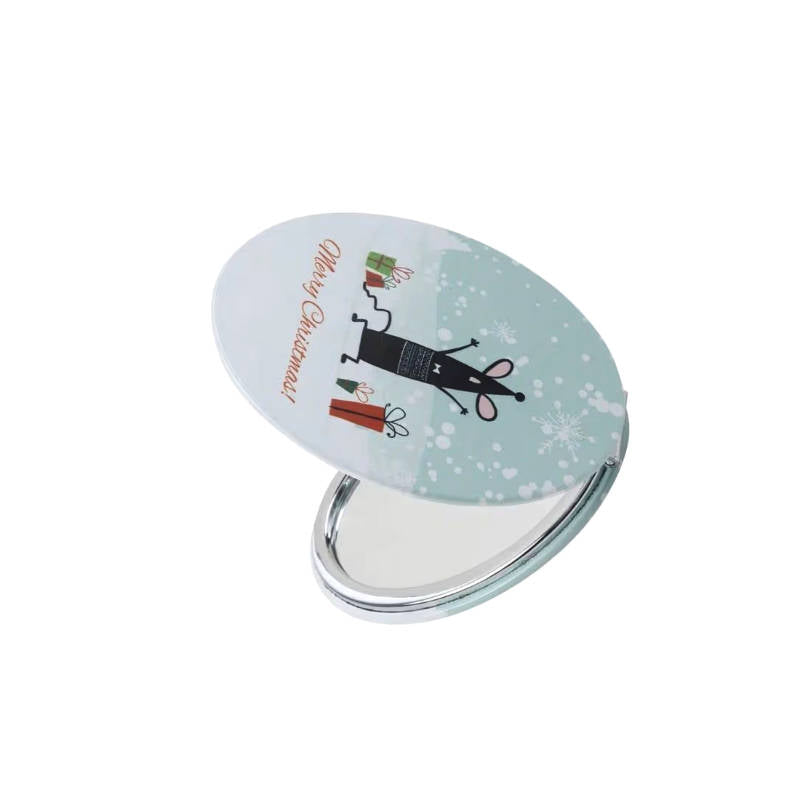 Gorgio Porfessional Oval Mini Mirror - Traveler GOM 0105 (Colour and Design May vary) | T32 - view 1