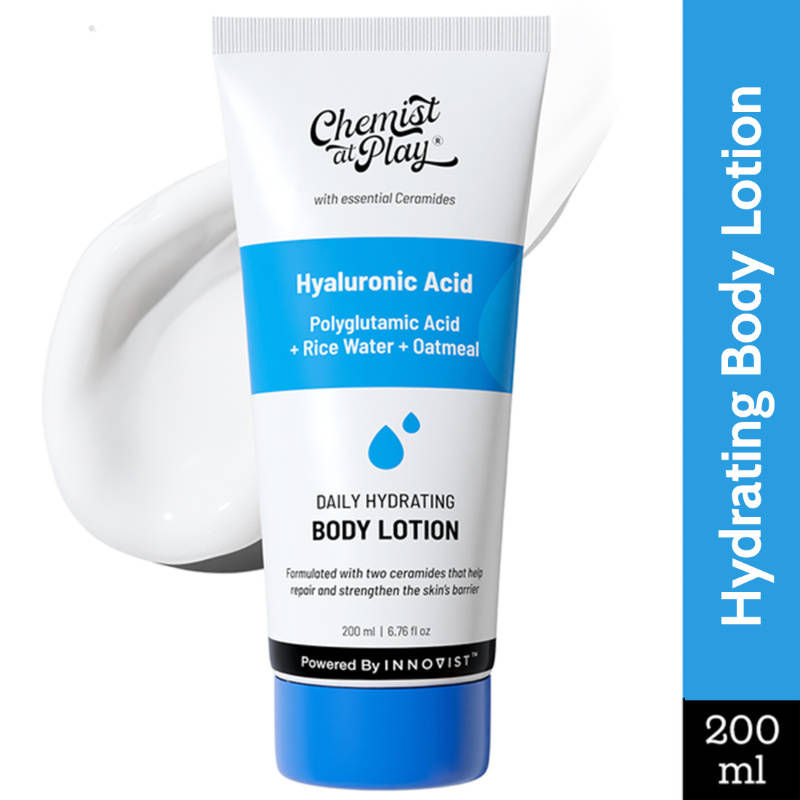 Hydrating Body Lotion with Rice Water & Hyaluronic Acid, Moisturizer for Dry Skin | B20 - view 1