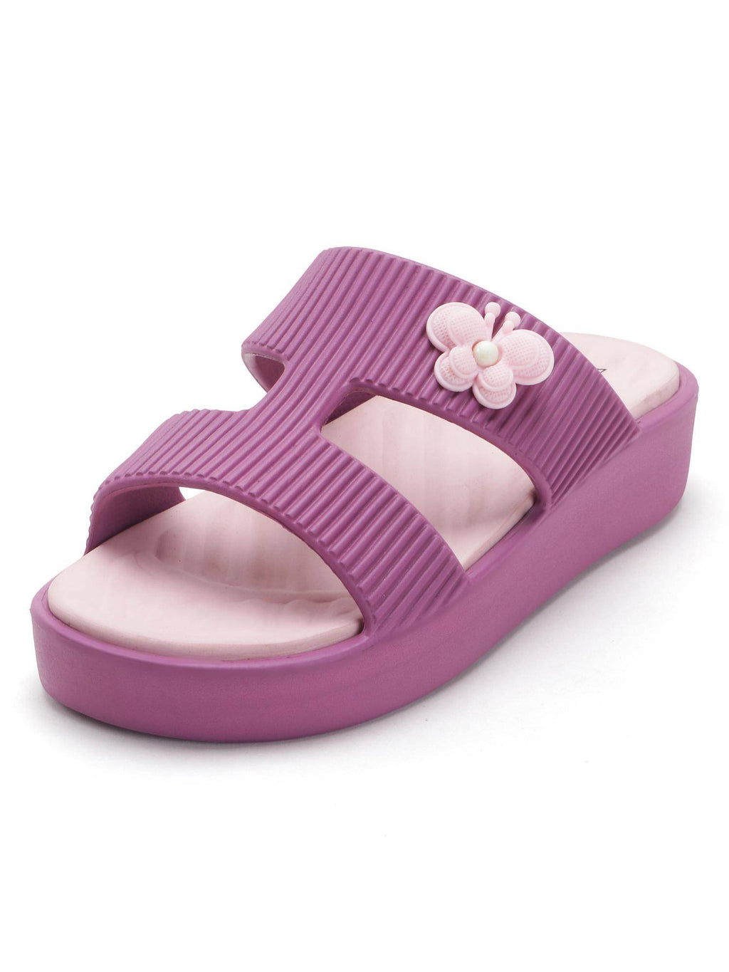 Women Purple Eva Platform Heels | H78 - view 2
