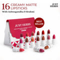 Ayurvedic Lipstick Kit, Matte Finish, Long-lasting & Weightless - Pack of 16 | L12 - view 1