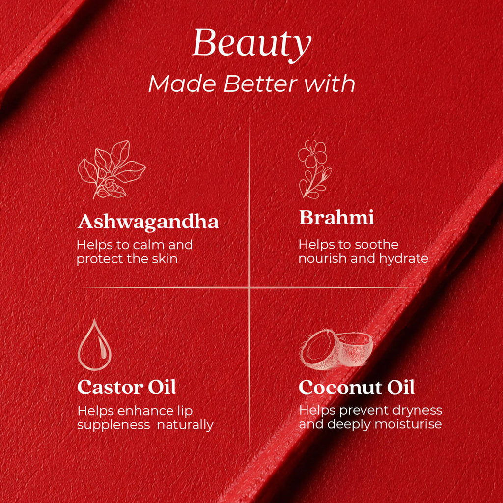 Ayurvedic Lipstick Kit, Matte Finish, Long-lasting & Weightless - Pack of 16 | L12 - view 7