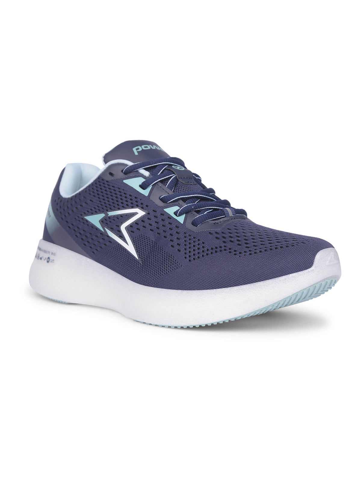 Navy Blue Women Lace-Up Sports Running Shoes | SH9 - view 1