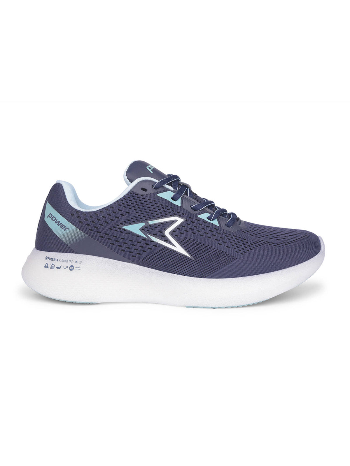 Navy Blue Women Lace-Up Sports Running Shoes | SH9 - view 2