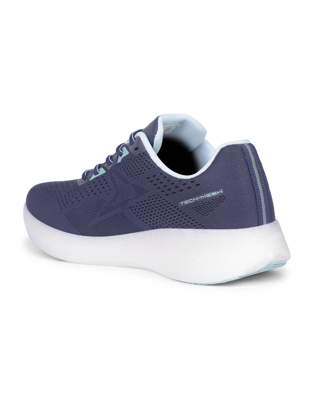 Navy Blue Women Lace-Up Sports Running Shoes | SH9 - view 3